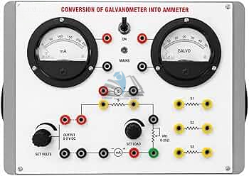 Conversion of Galvanometer into Ammeter